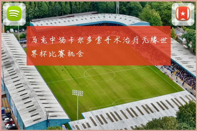 马竞中场卡尔多索手术治疗无缘世界杯比赛机会